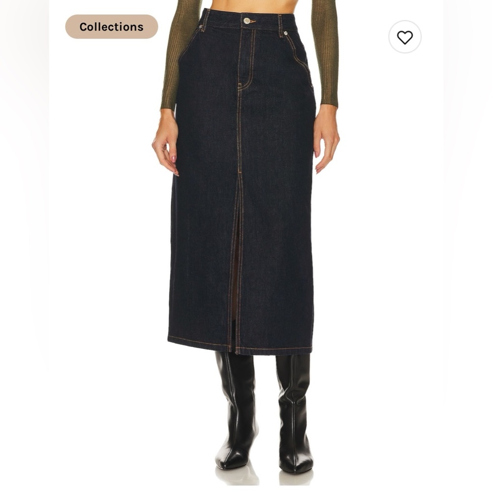 Helmut Lang - Slit Midi Skirt size 27